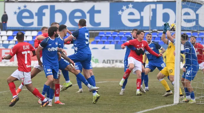 Футболната пролет започна с успех на ЦСКА 1948 над Монтана