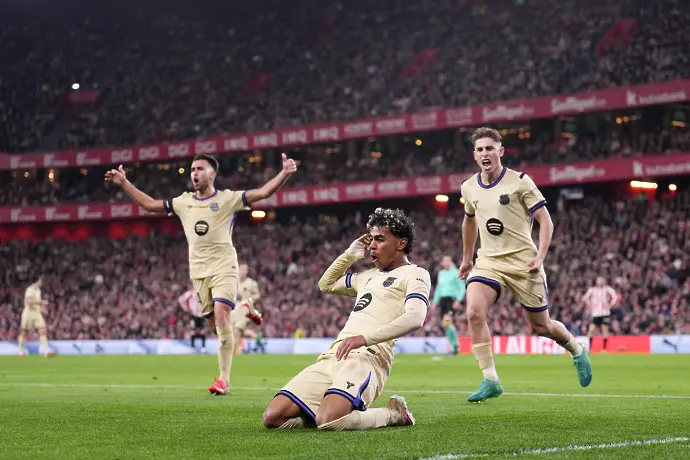 Ламин Ямал отново герой за Барселона с фамозен гол срещу Атлетик Билбао (ВИДЕО)