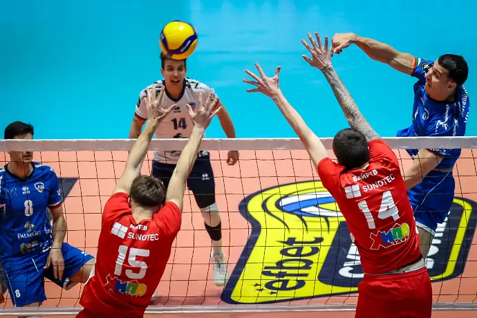 Левски разби ЦСКА във волейболното дерби при мъжете