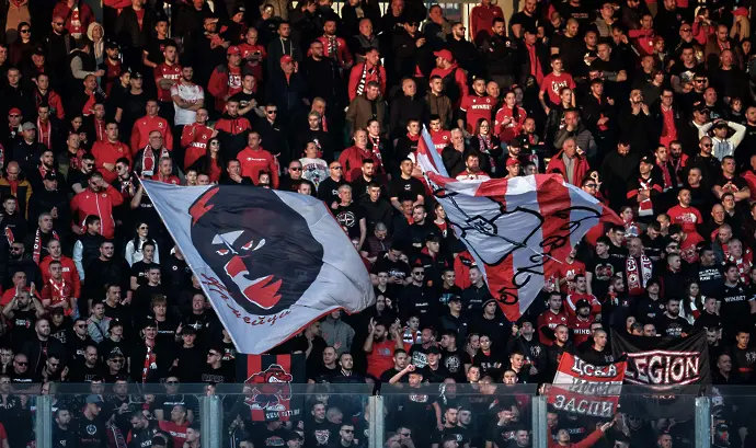 Дисциплинарната комисия наложи много солена глоба на ЦСКА за расизъм след дербито с Лудогорец 