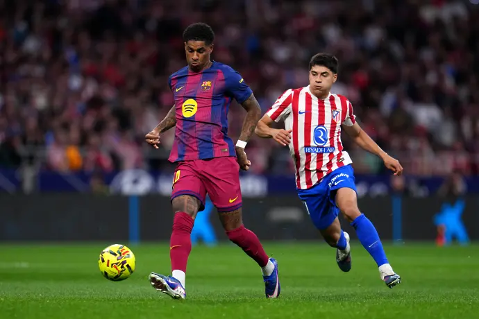 На живо: Барселона бързо изравни на Атлетико, домакините с човек по-малко