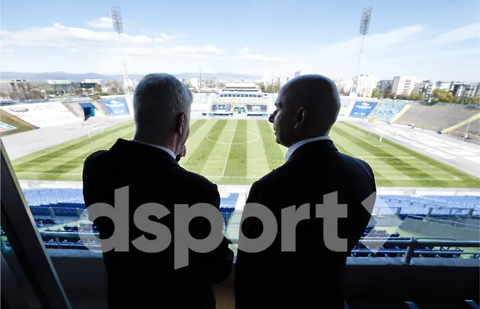 Сираков показа „Герена“ на новия собственик Бостанджиев (СНИМКИ САМО В DSPORT)