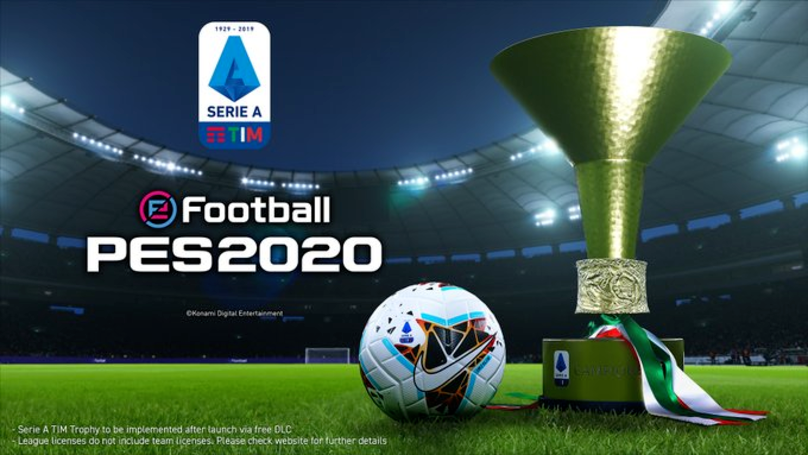 PES 2020 с нов удар по FIFA 20, взе Серия А