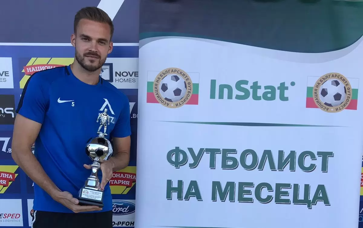 Ейолфсон е Футболист №1 за септември според InStat - efbet Лига
