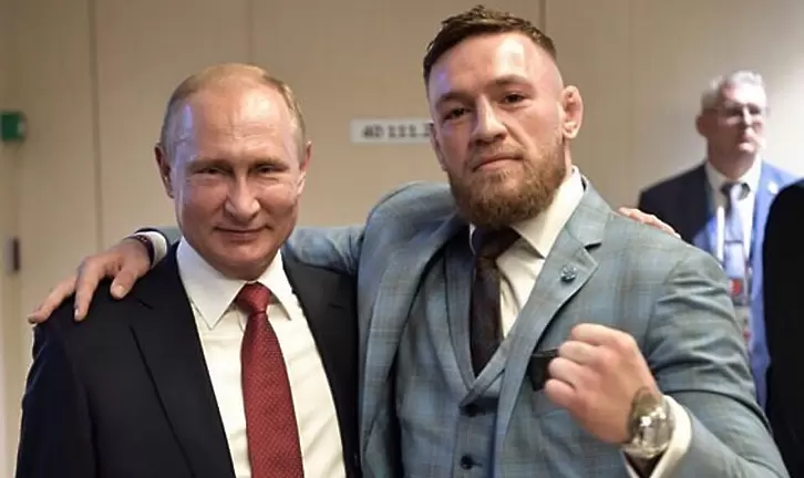 МакГрегър: Подарих на Путин от моето уиски, но го тестваха за отрова - Бойни спортове