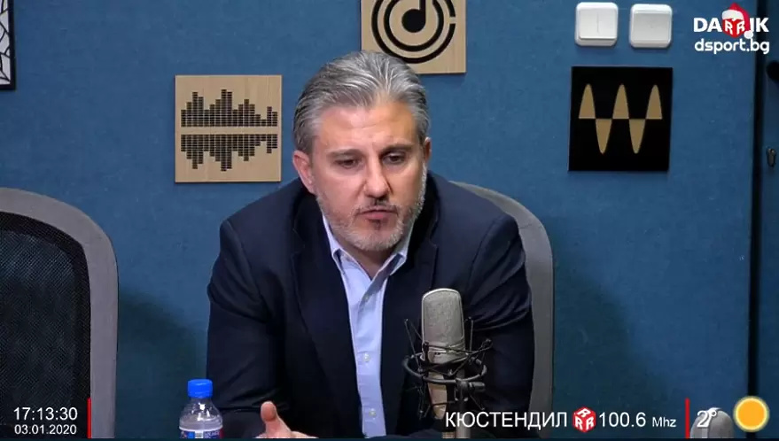 Слушайте ексклузивно Павел Колев в Спортно шоу на Дарик - Dsport TV