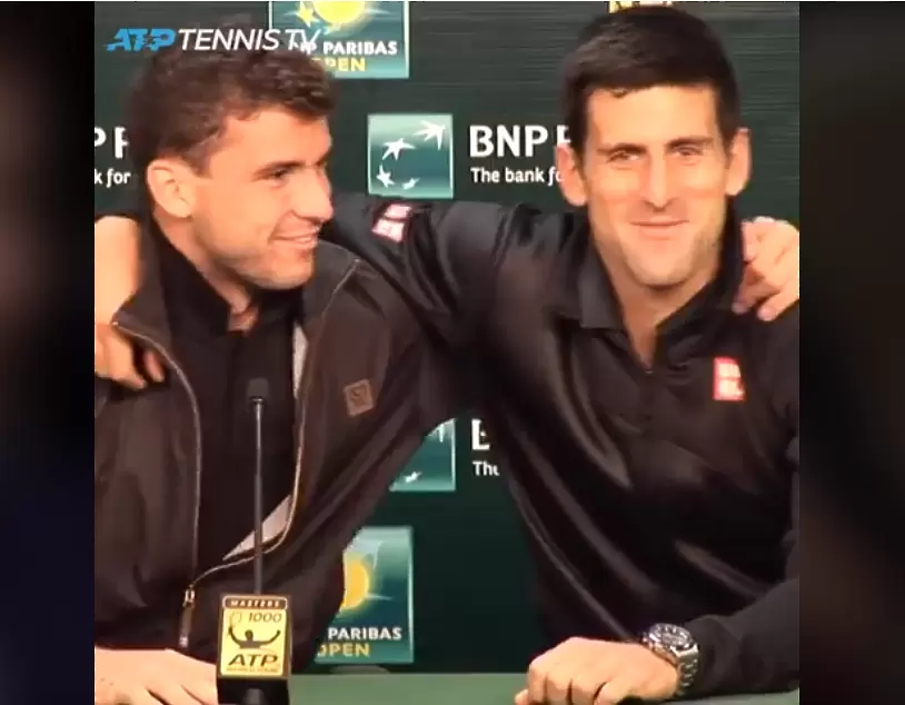 ATP със специален поздрав към Гришо: Винаги има смях с този човек - Тенис