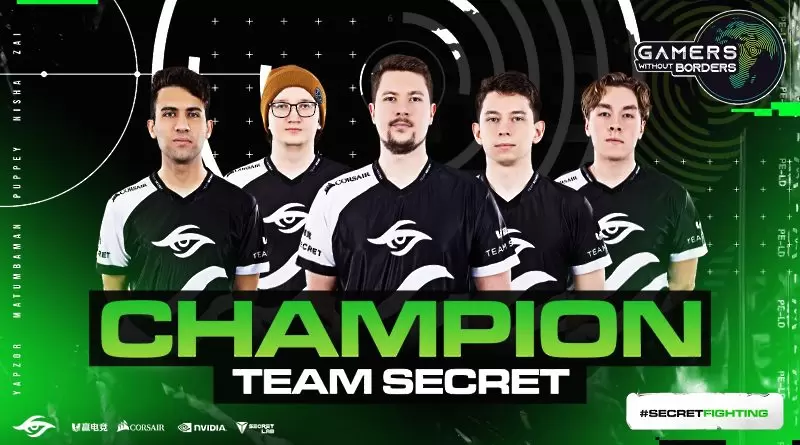 Dota 2: Team Secret спечели Gamers Without Borders, мачът на Иванов най-гледан - eSports