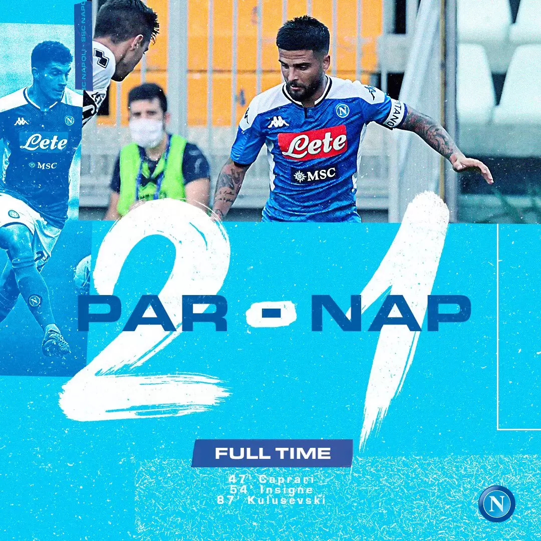 Парма би Наполи в мач с три дузпи - Италия