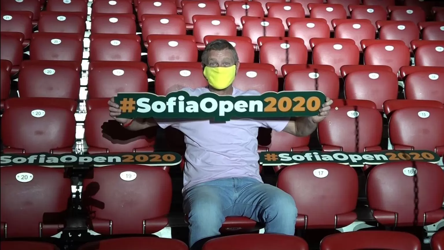 Юлиан Вергов показва какво трябва да знаят и спазват феновете на Sofia Open 2020 (видео) - Тенис