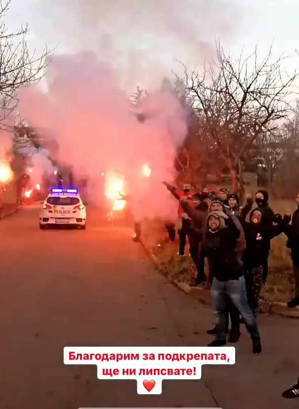 ЦСКА отпътува за Националния стадион (ВИДЕО)