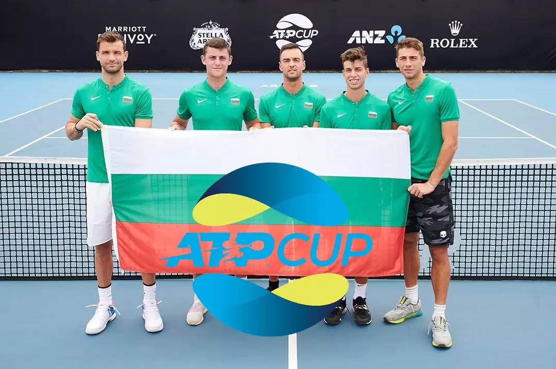 България първа резерва за ATP Cup