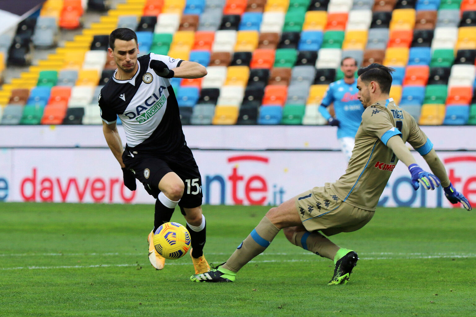 Късен гол на Бакайоко донесе трите точки на Наполи в Удинезе