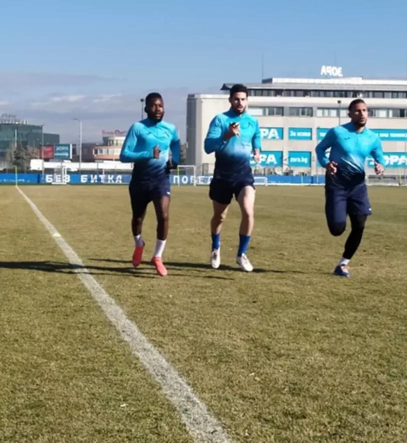 Файсал Рерас направи първа тренировка на „Герена“