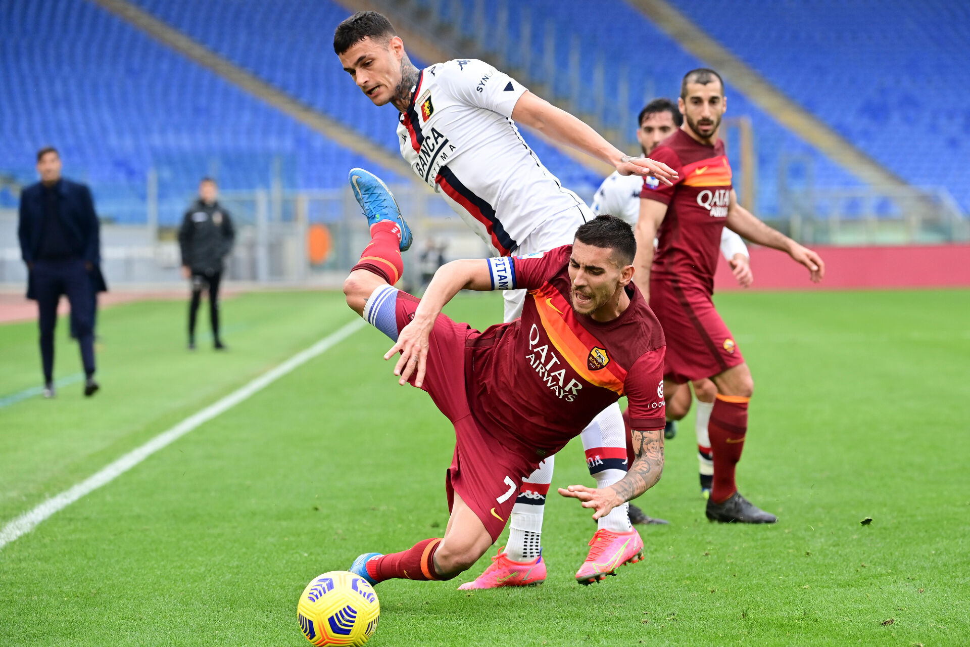 Рома се настани в четворката след успех у дома