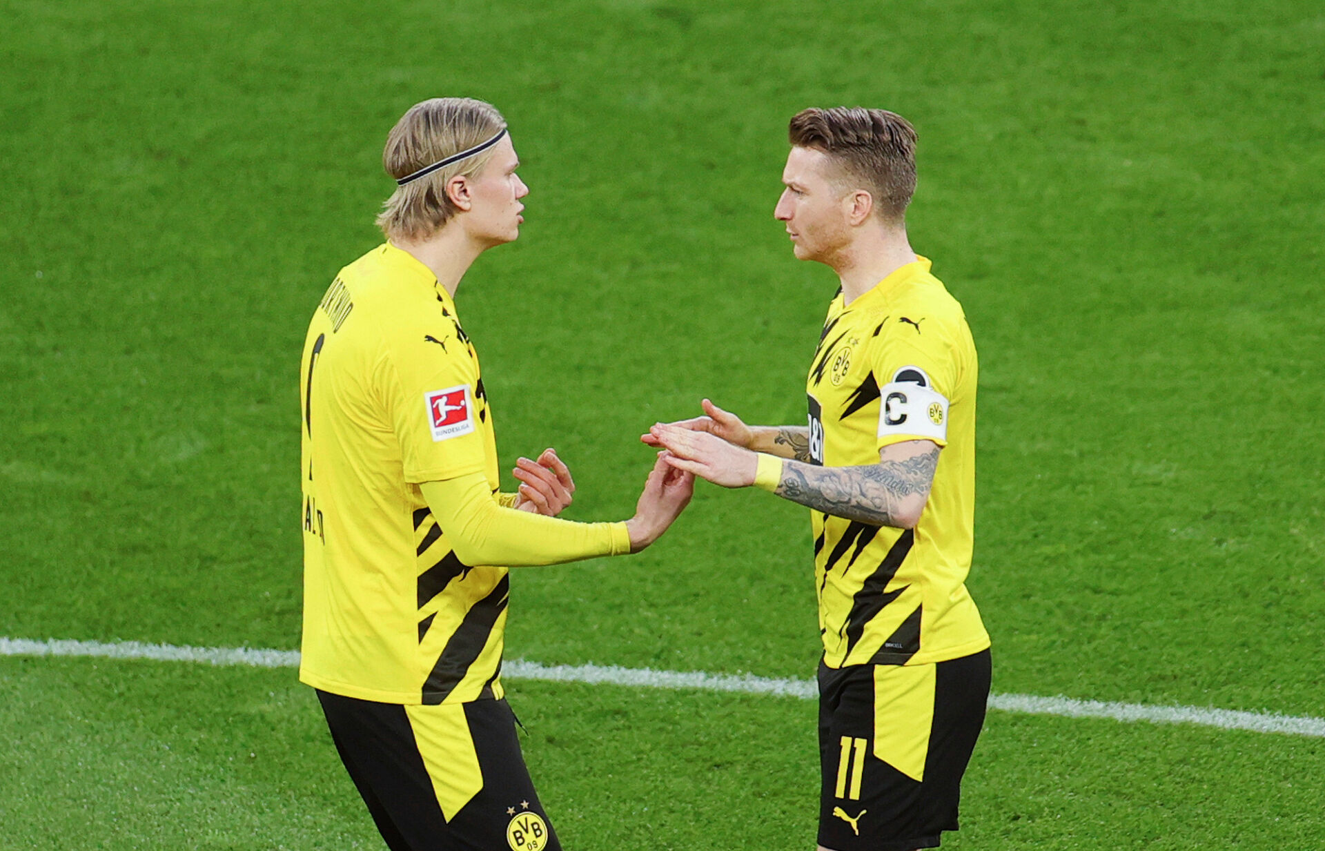 Борусия Дортмунд преодоля съпротивата на Херта за едно полувреме