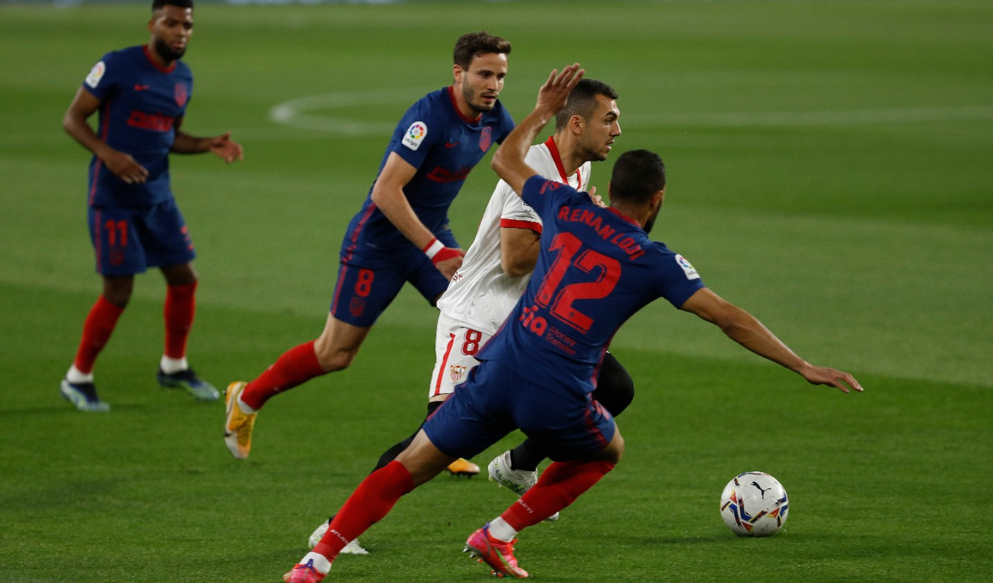 Севиля сложи прът в колелата на Атлетико (ВИДЕО)