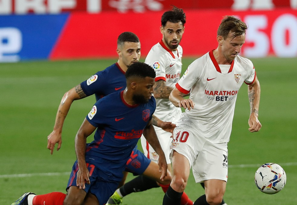 Севиля сложи прът в колелата на Атлетико (ВИДЕО)