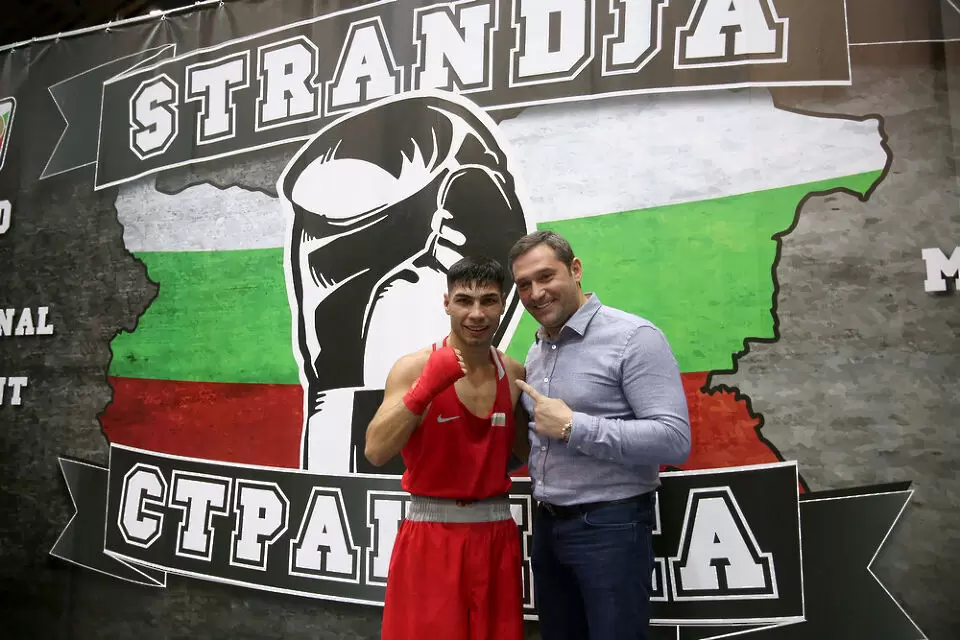 Даниел Асенов на ринга в Белград днес