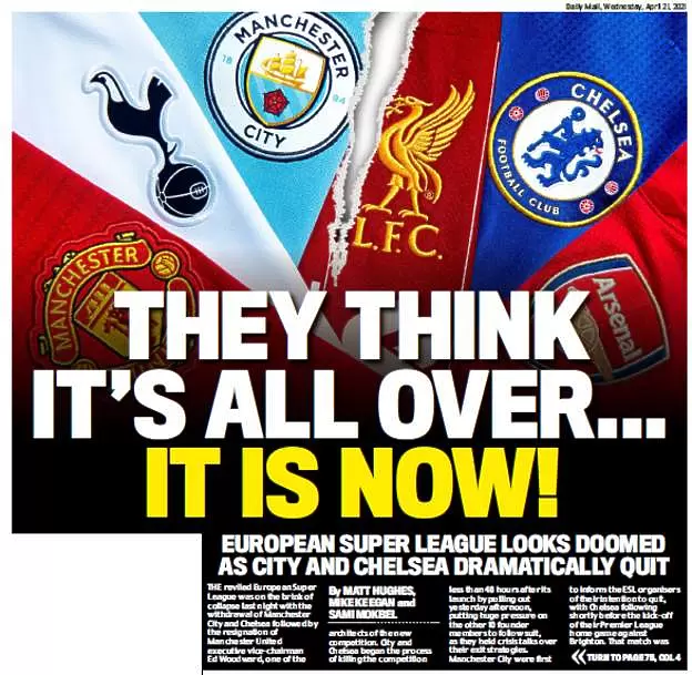 По света: Суперлигата се разпада (СНИМКИ)