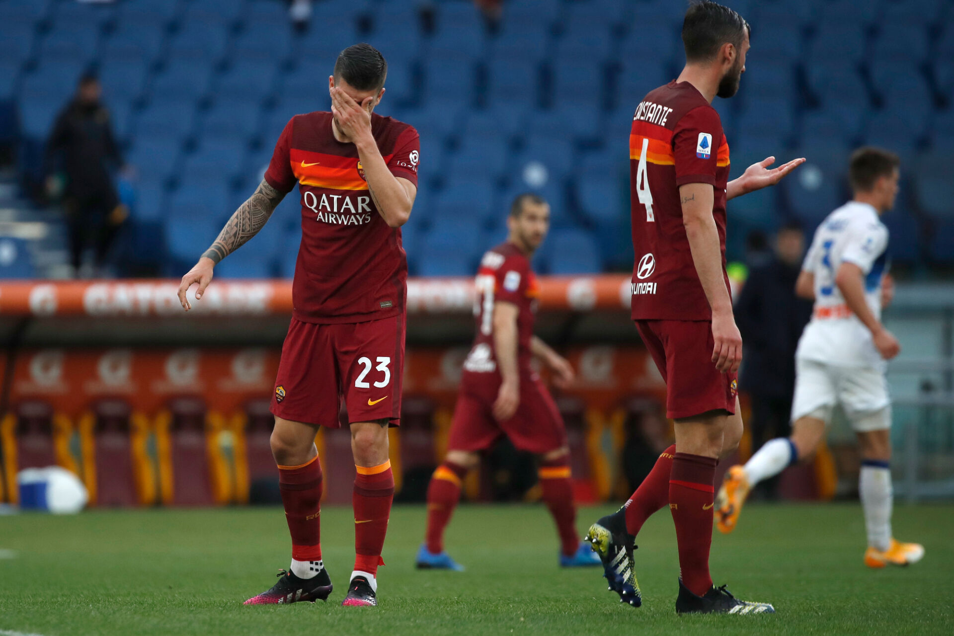 Рома оцеля срещу Аталанта и взе точка