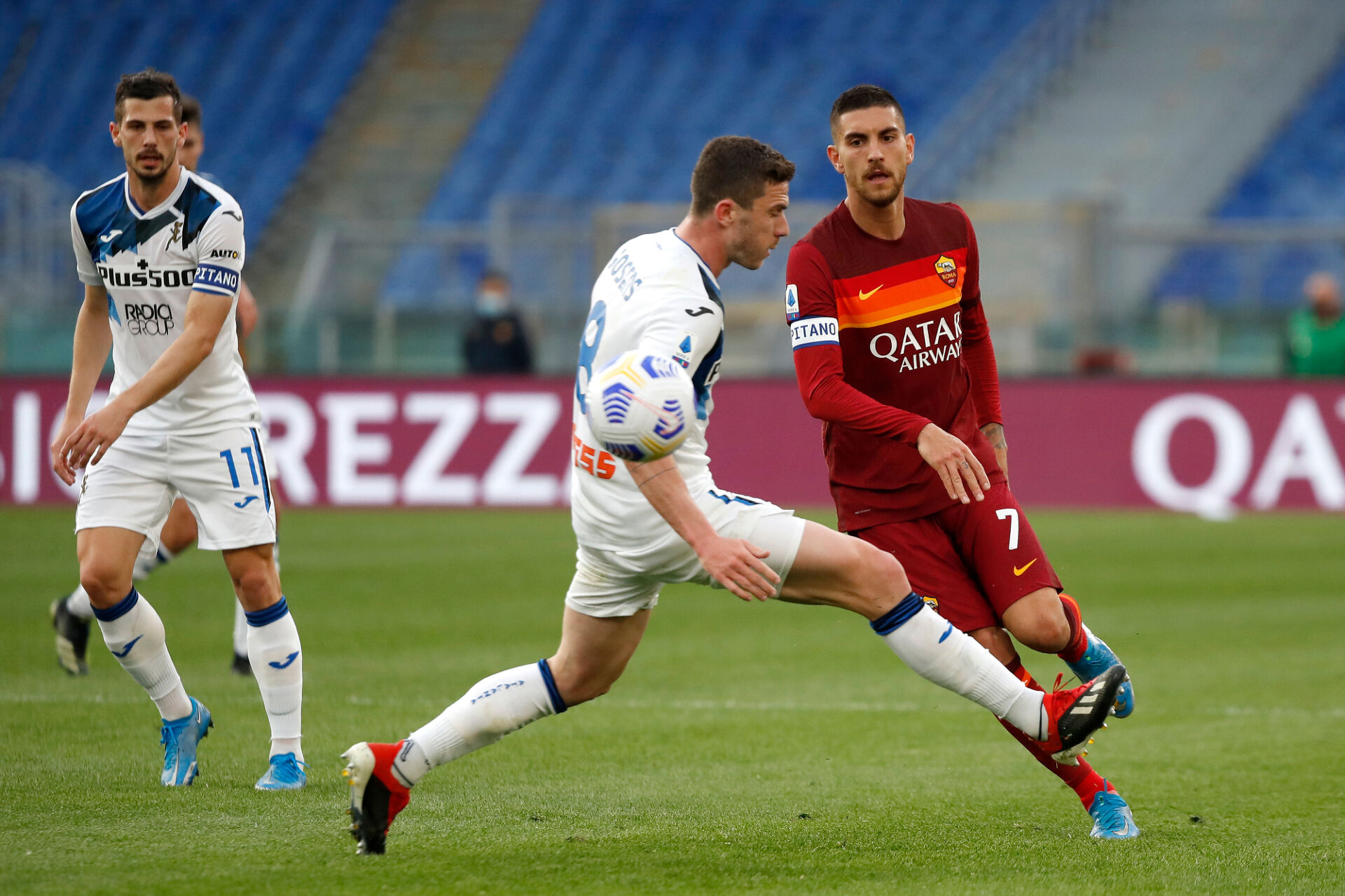 Рома оцеля срещу Аталанта и взе точка