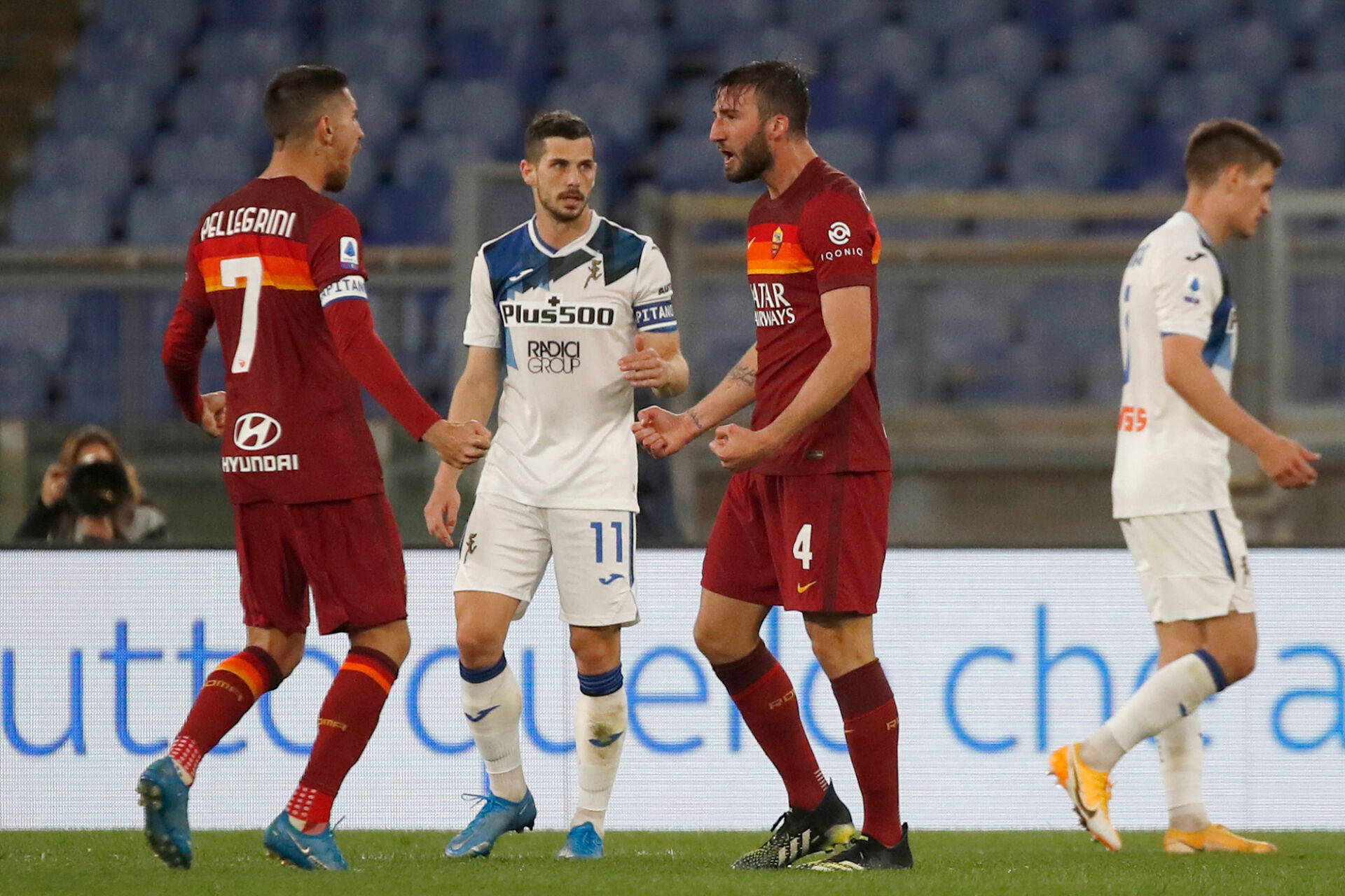 Рома оцеля срещу Аталанта и взе точка