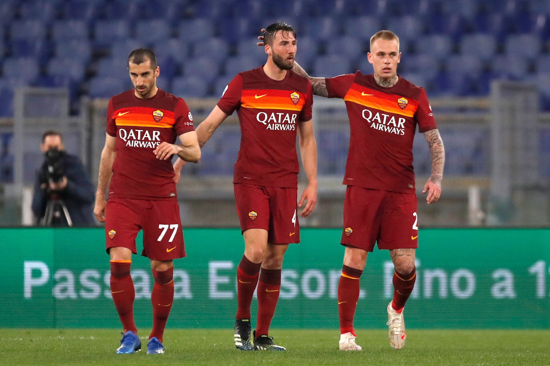 Рома оцеля срещу Аталанта и взе точка