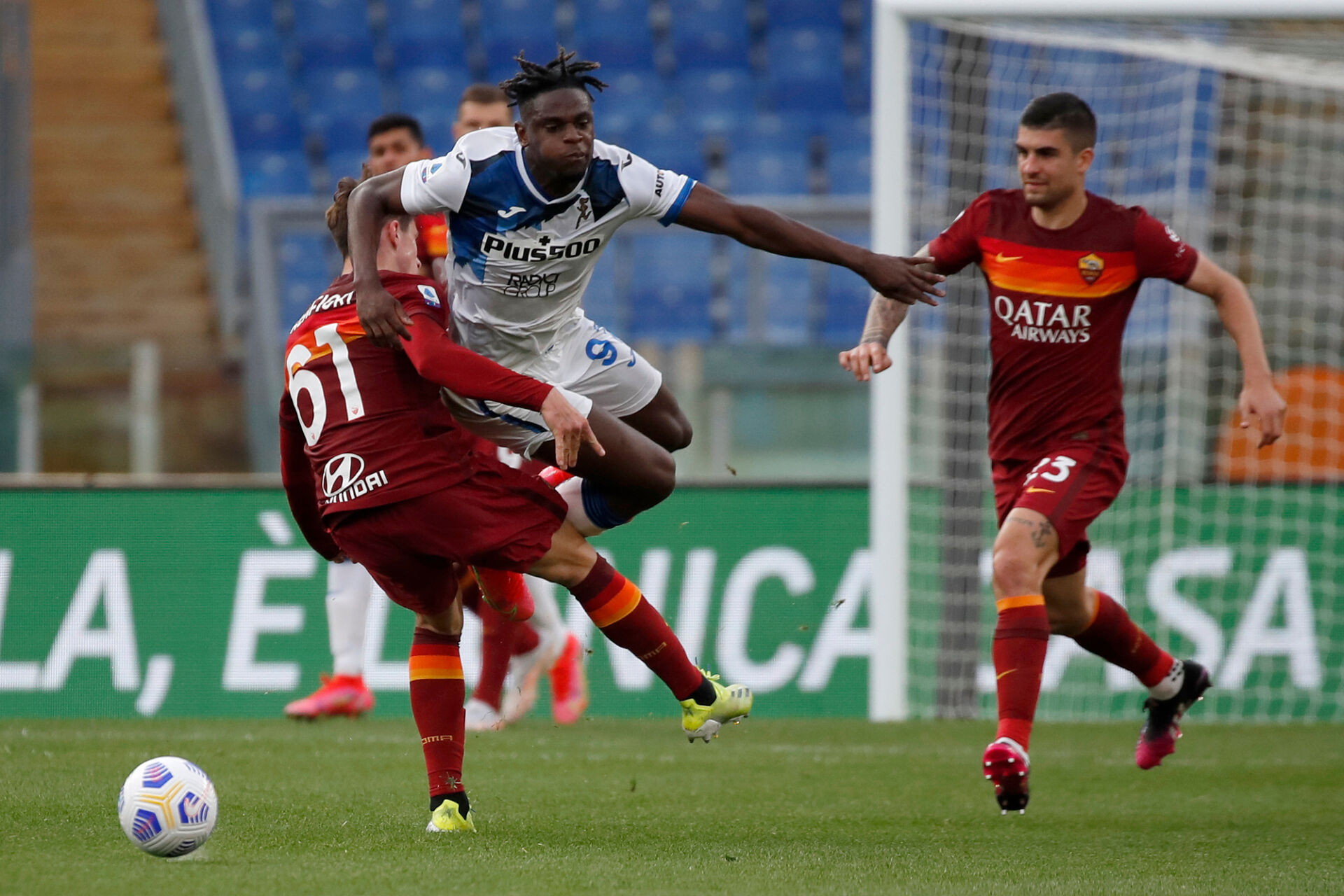 Рома оцеля срещу Аталанта и взе точка