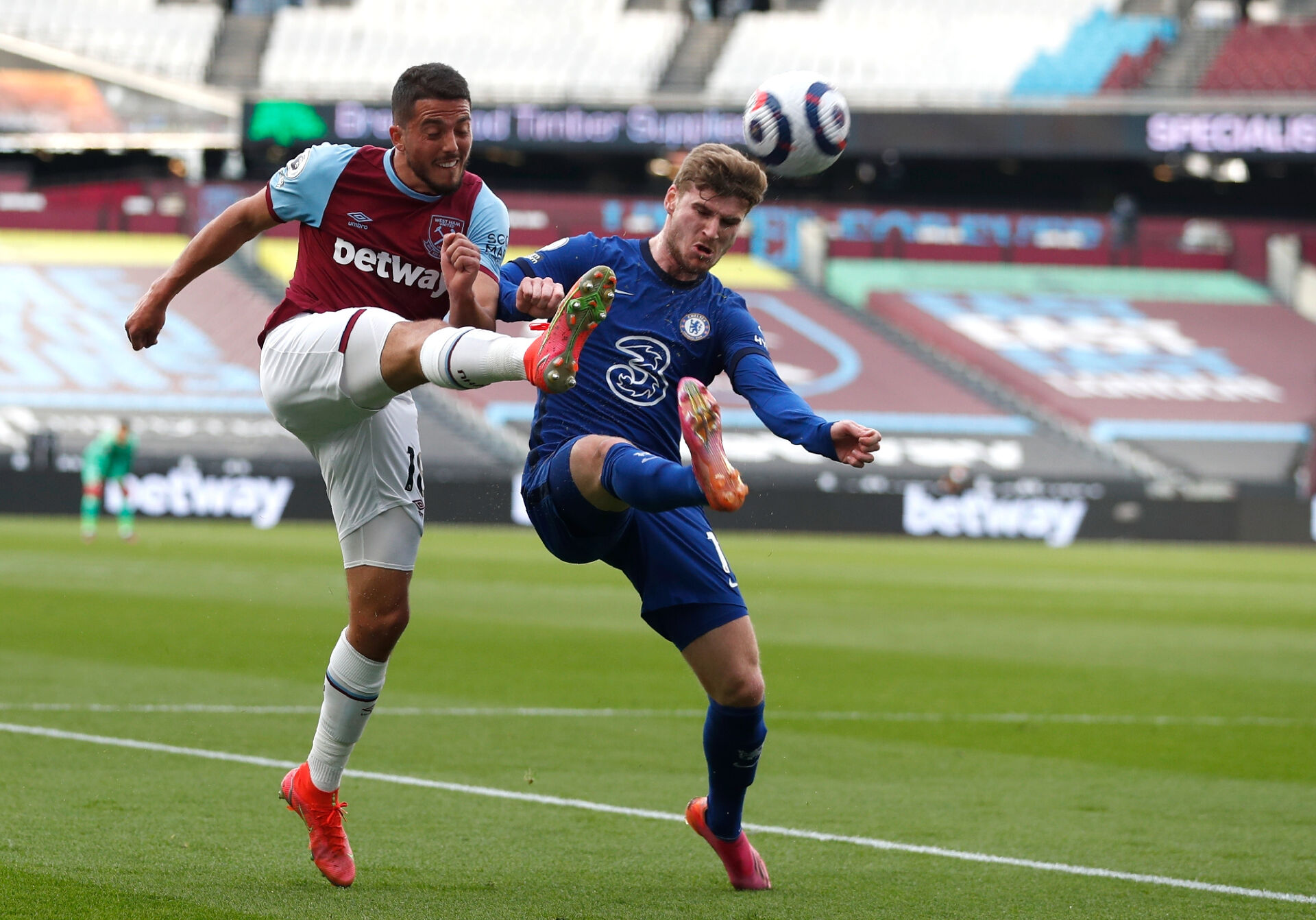 Вернер сложи край на головата суша и Челси спечели дербито с Уест Хам