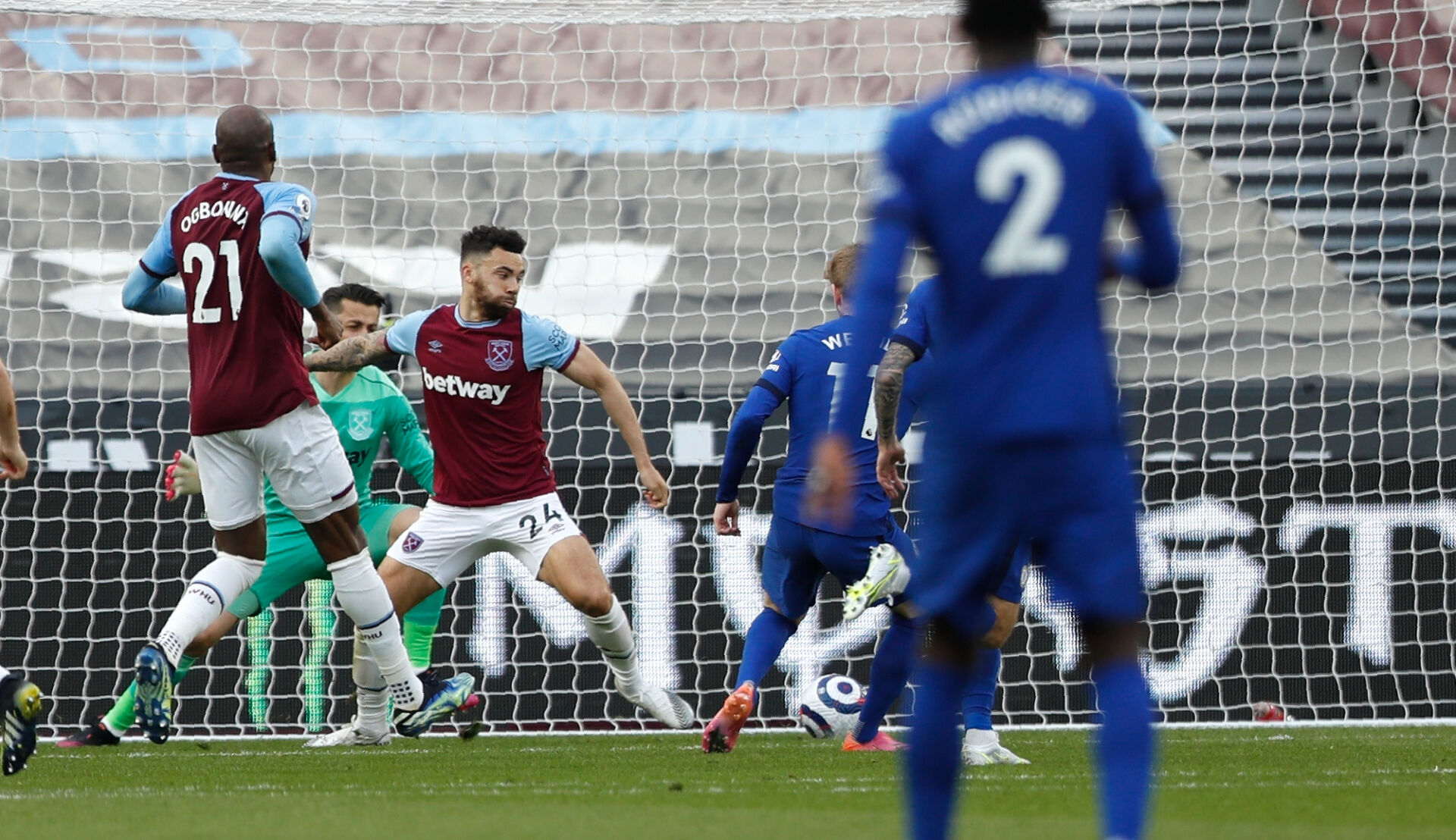 Вернер сложи край на головата суша и Челси спечели дербито с Уест Хам