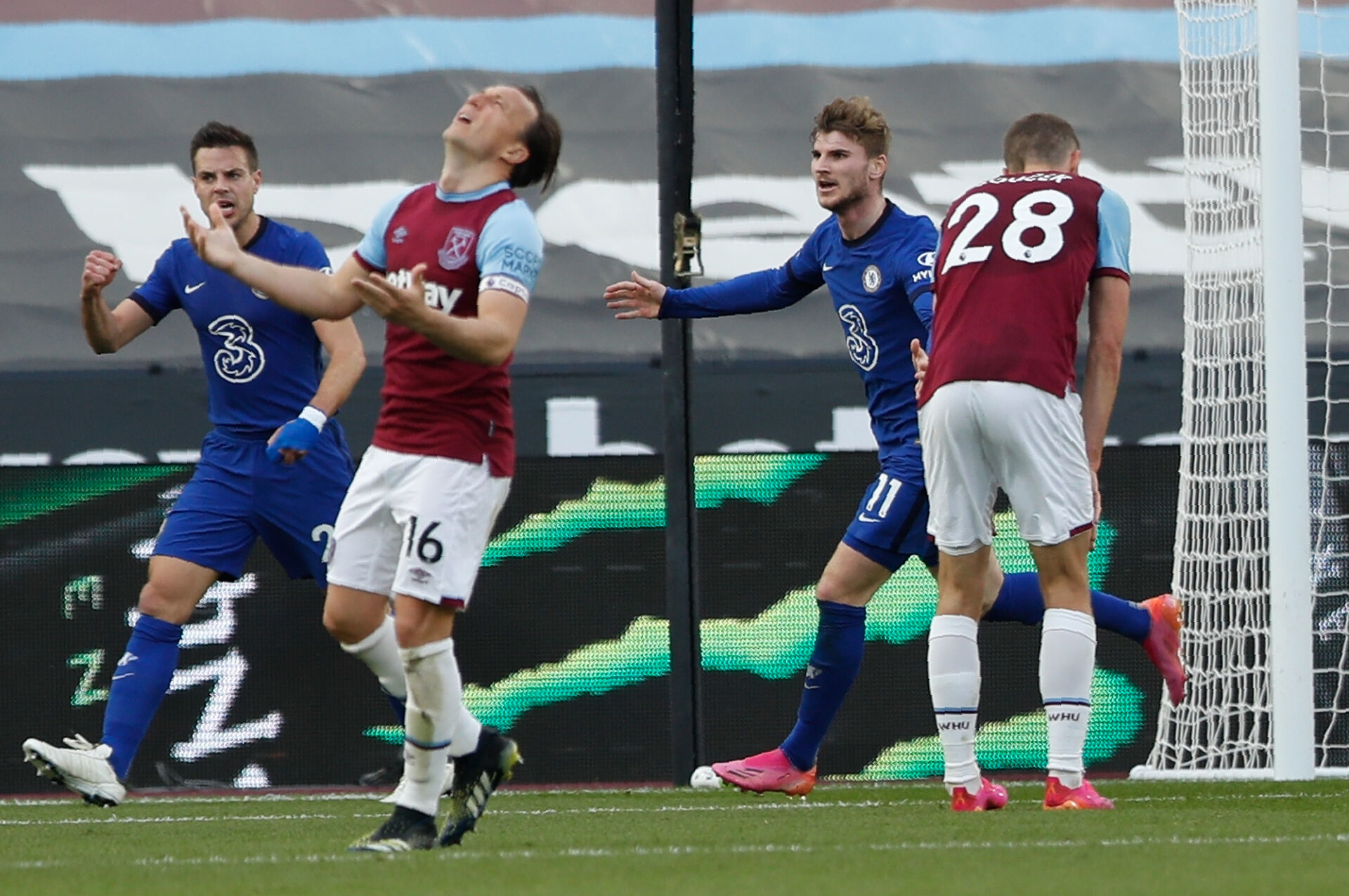 Вернер сложи край на головата суша и Челси спечели дербито с Уест Хам