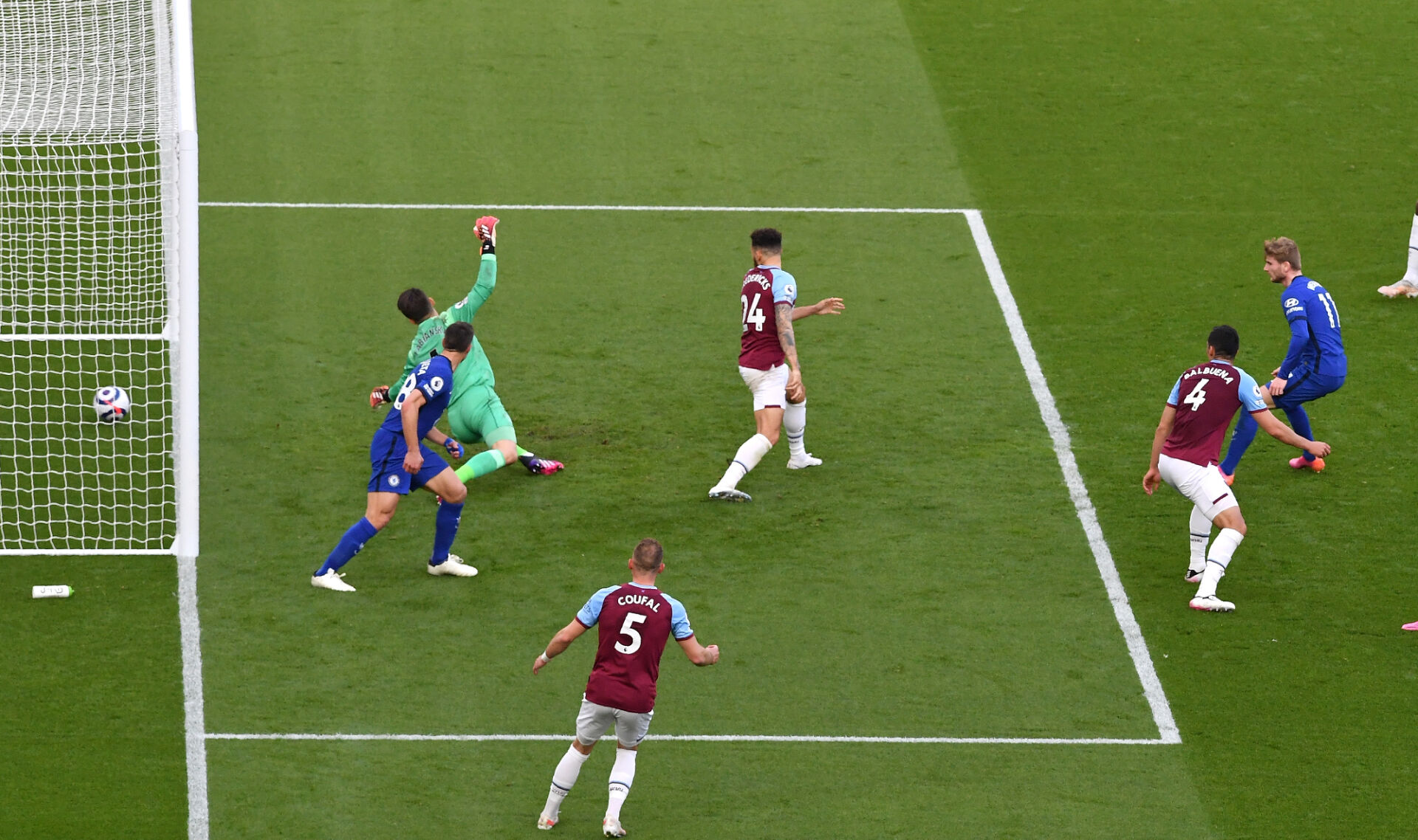 Вернер сложи край на головата суша и Челси спечели дербито с Уест Хам