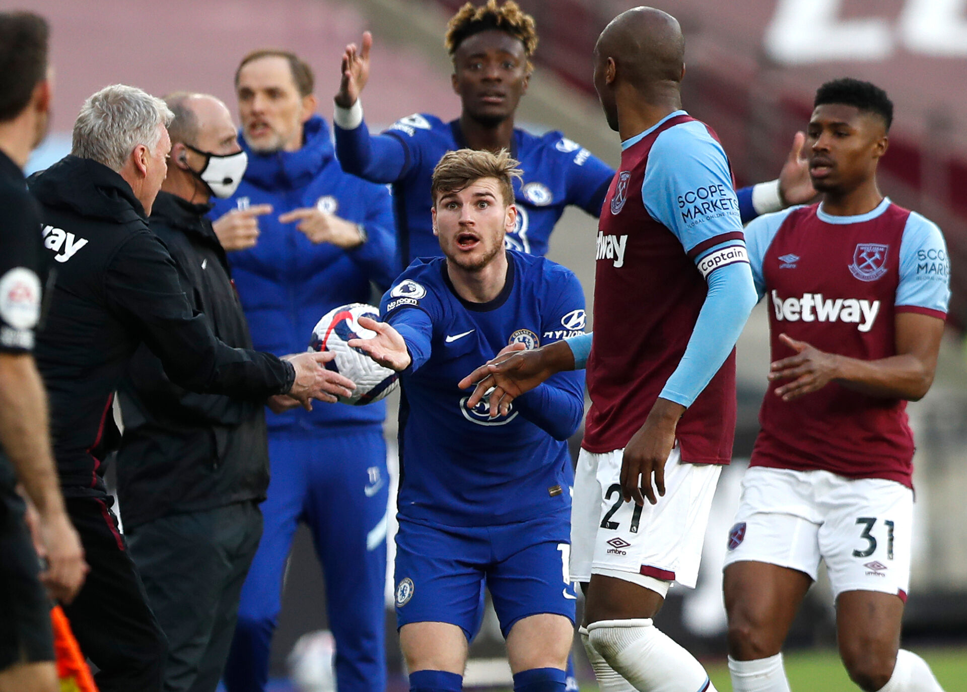 Вернер сложи край на головата суша и Челси спечели дербито с Уест Хам