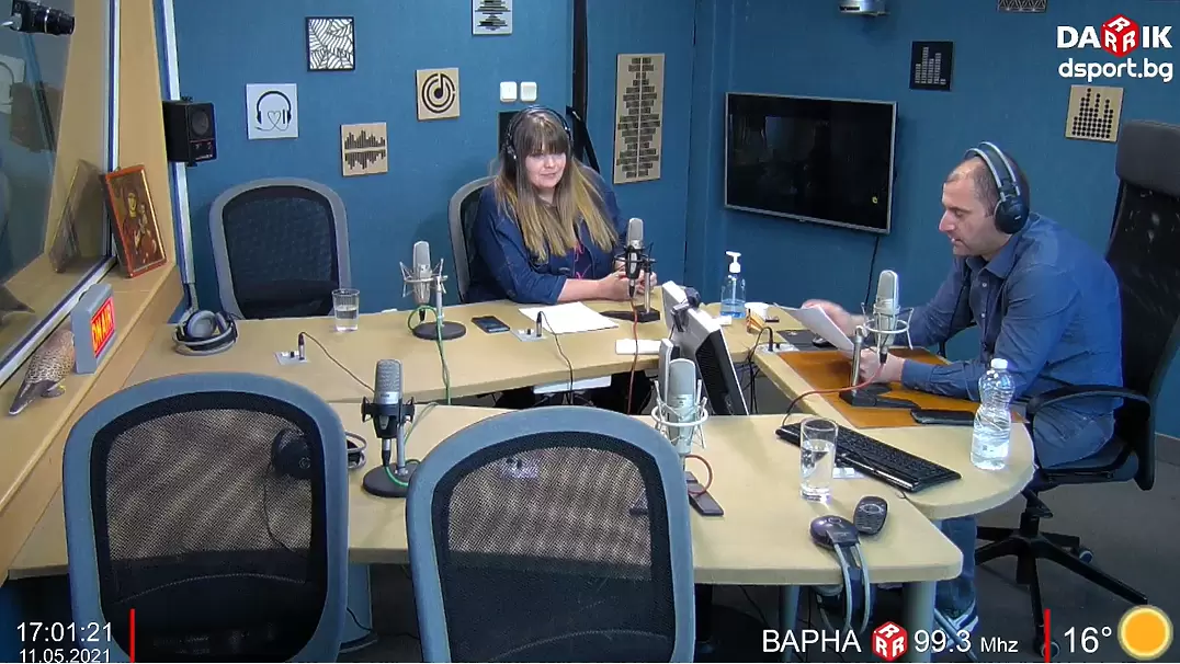 Гледайте Спортното шоу на Дарик радио