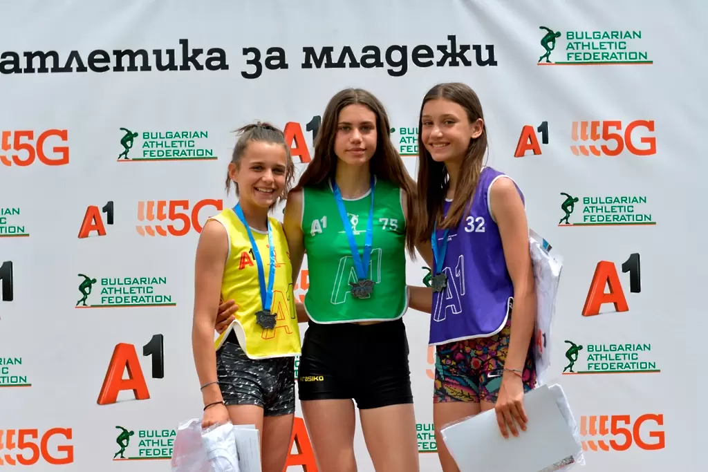 Младите таланти в атлетиката със силни постижения в Пловдив