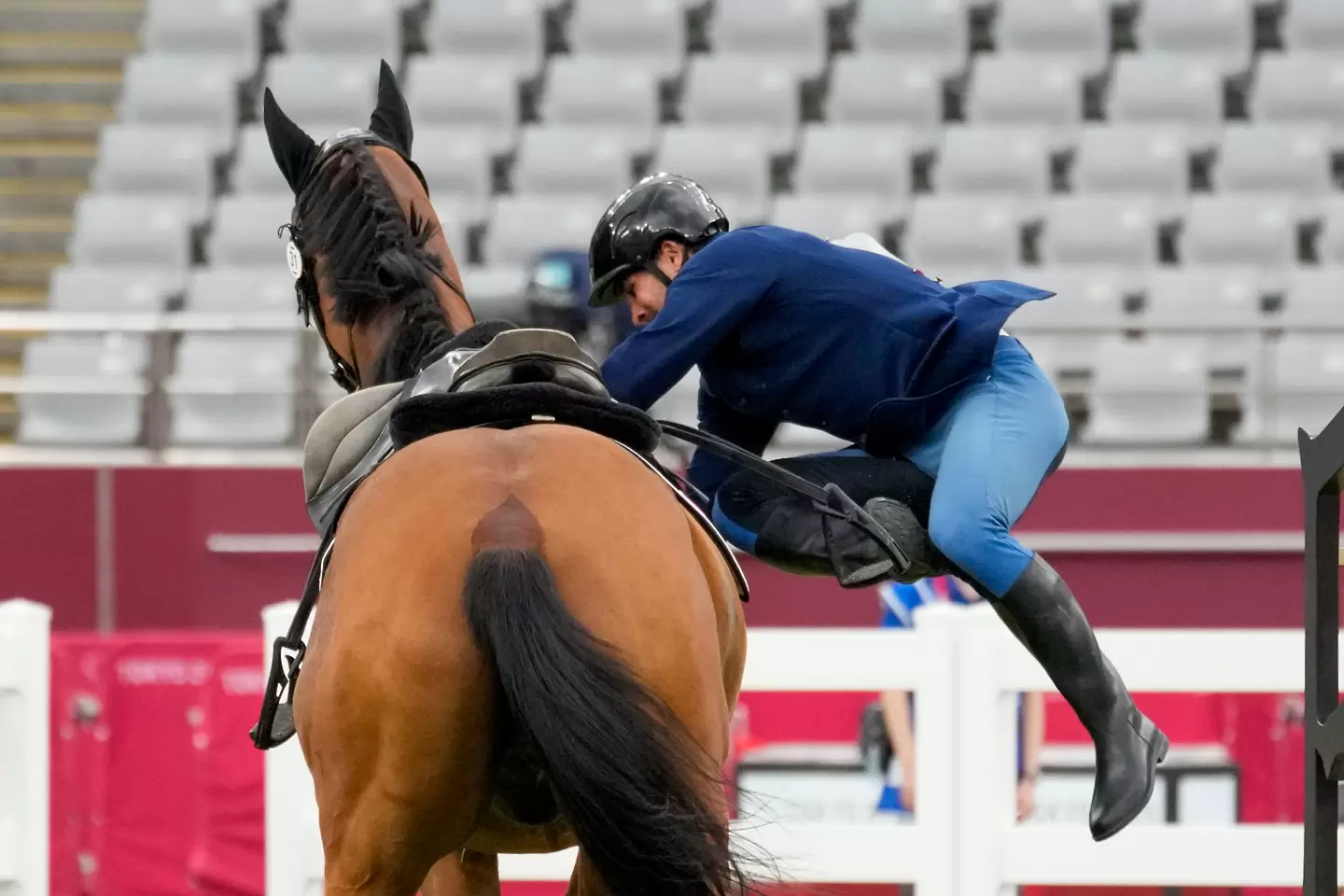 Изгониха германска треньорка за насилие над кон