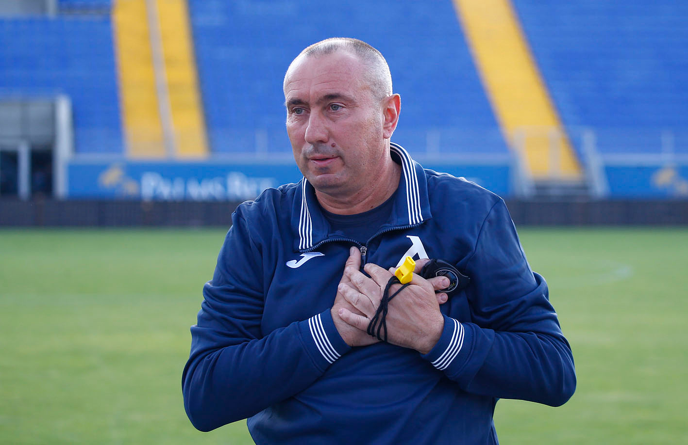 На живо: Първата тренировка на Левски при завръщането на Станимир Стоилов