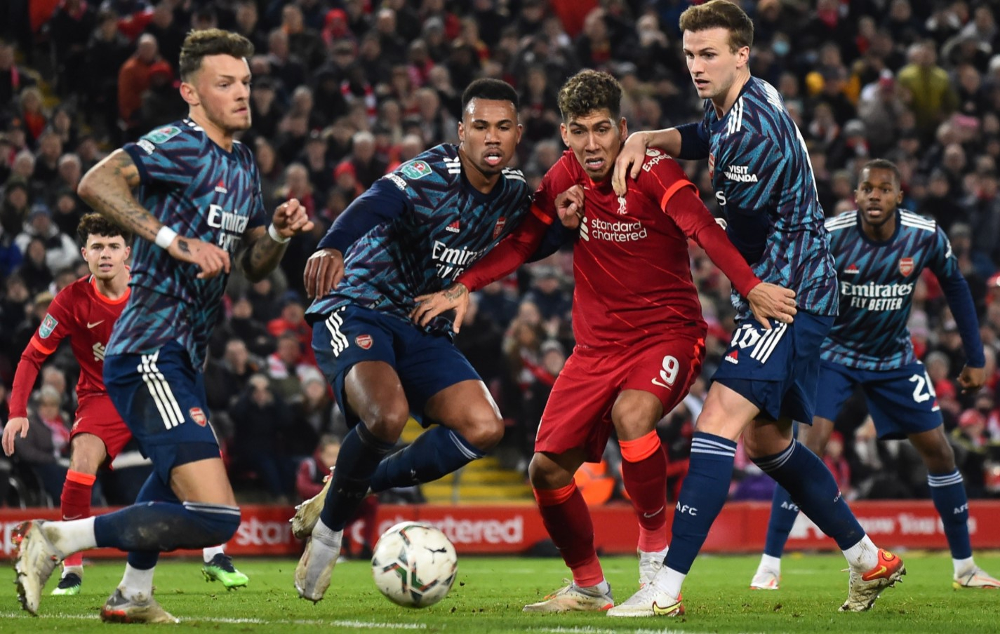 Арсенал удържа Ливърпул с 10 човека и 70 минути не допусна удар във вратата (ВИДЕО)