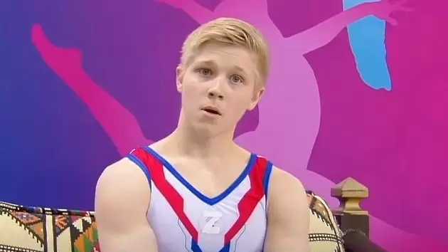 Проговори гимнастикът, който скандализира със знака Z на трикото си