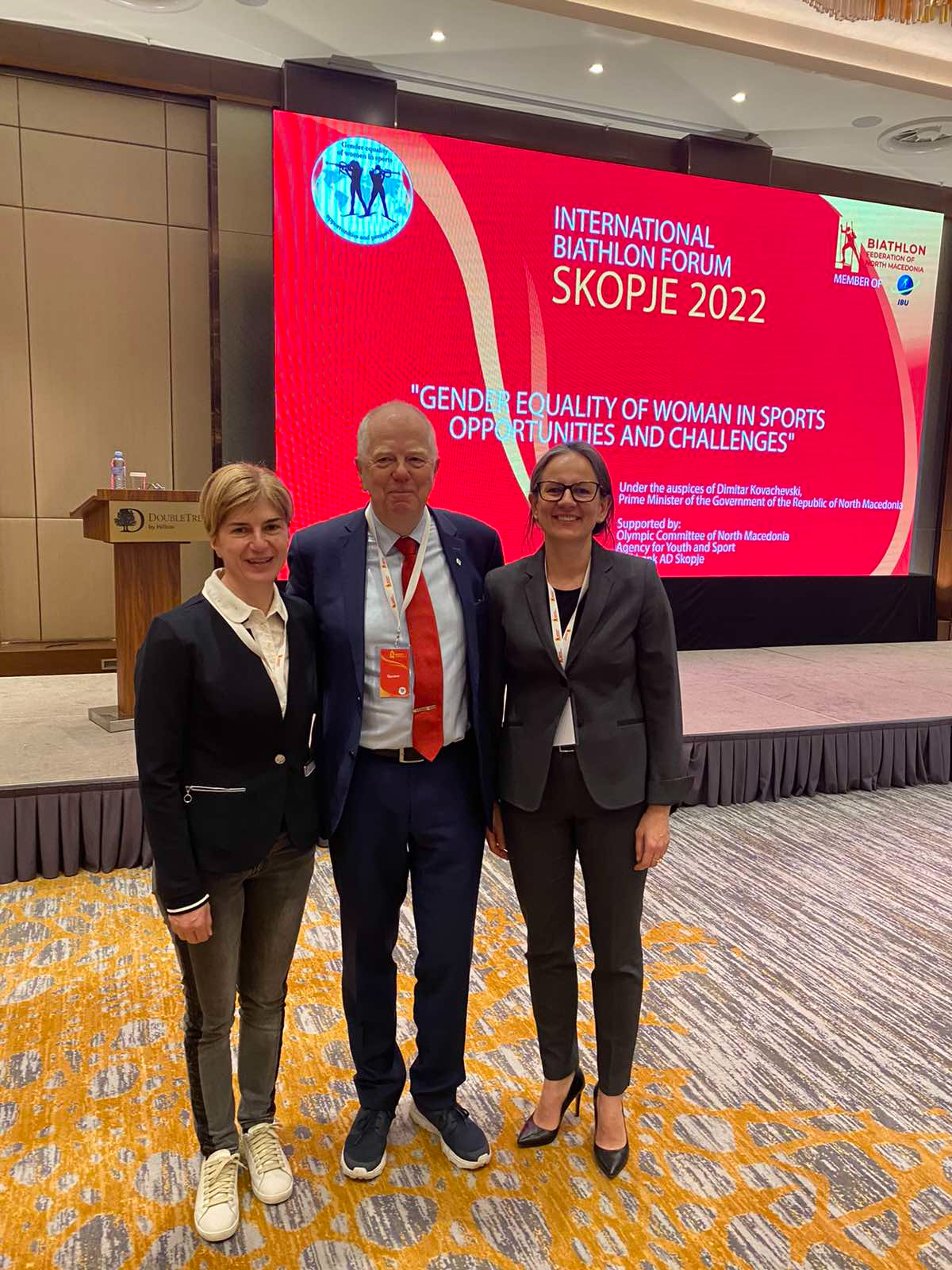 Шефът на световния биатлон поздрави Екатерина Дафовска