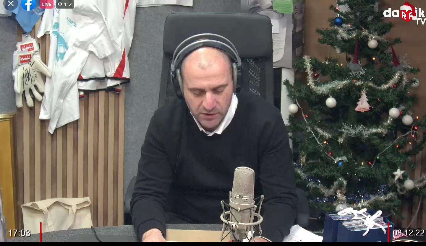 Гледайте Спортното шоу на Дарик - 08/12/2022