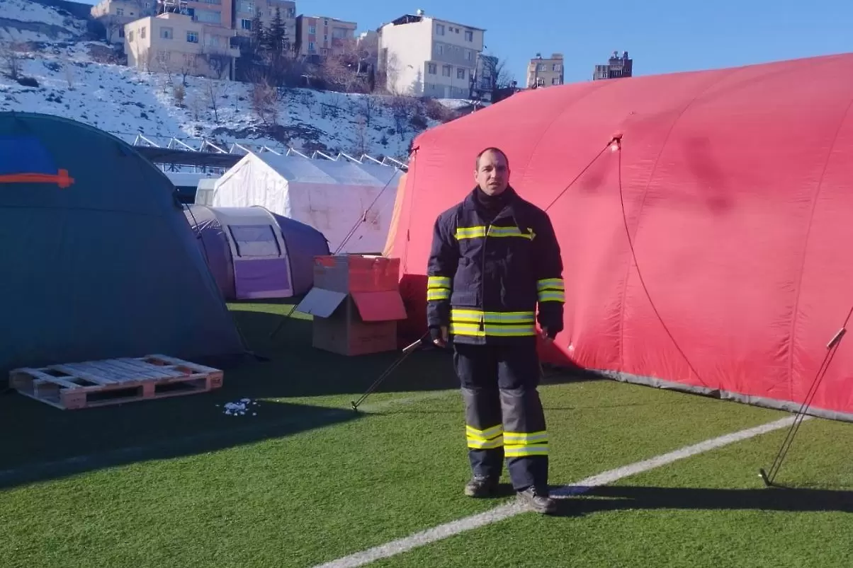 Наш футболен съдия на спасителна мисия в Турция