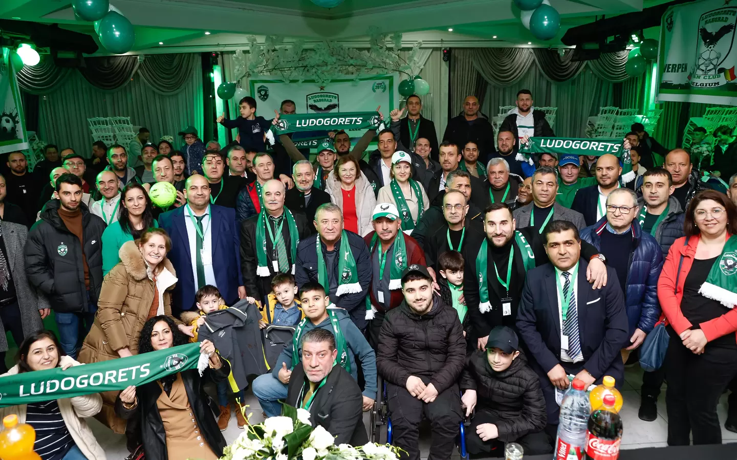 Ден преди мача с Андерлехт – откриха официално фенклуб на Лудогорец в Белгия (ВИДЕО)