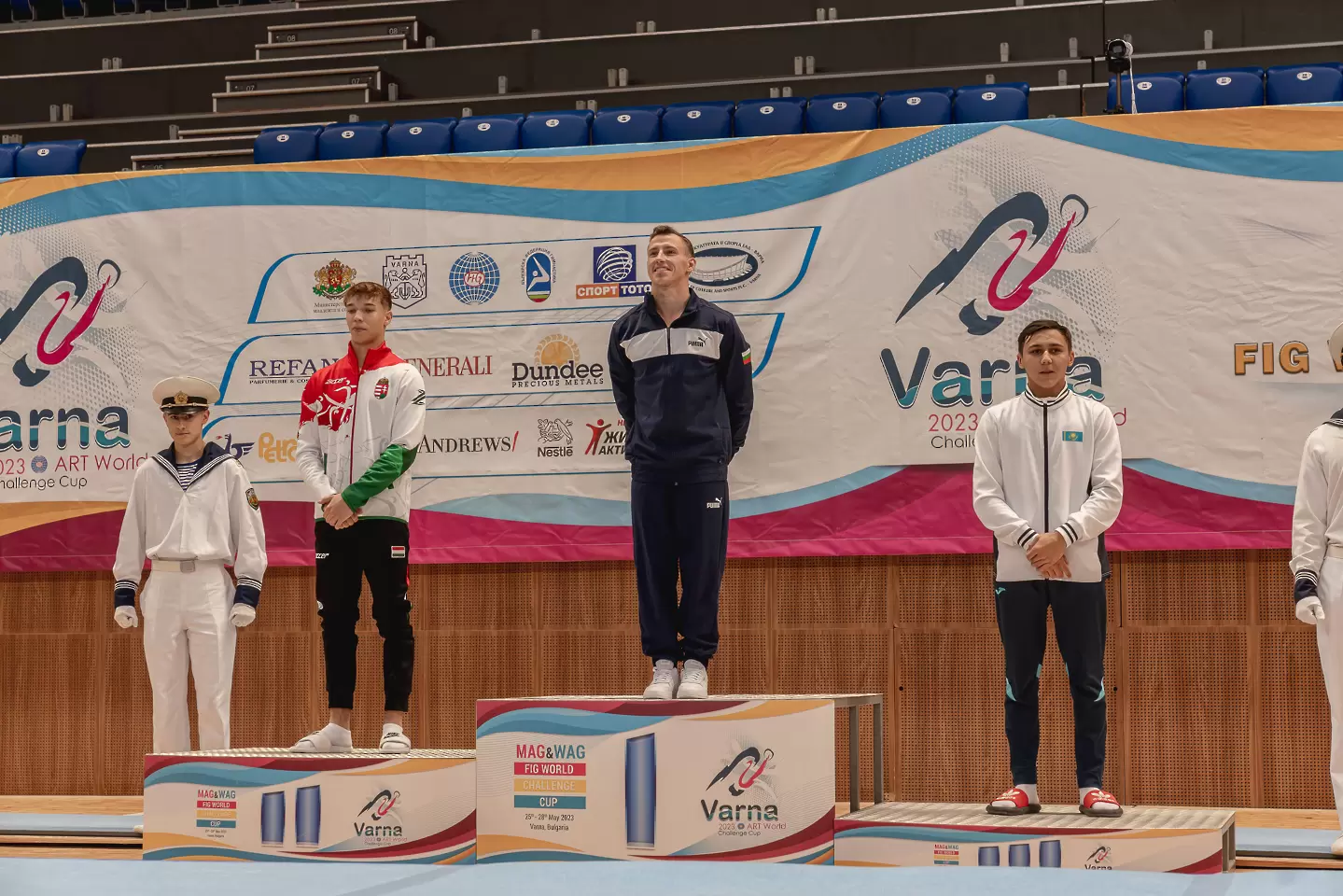 Еди Пенев донесе златен медал за България от Световната купа по спортна гимнастика