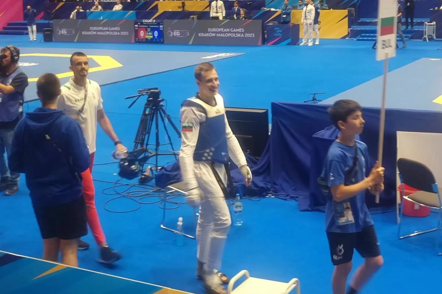 Калоян Бинев остана на крачка от бронза на Европейските игри