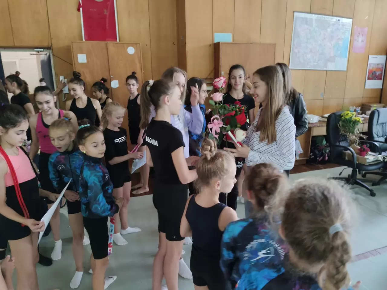 Клуб Левски Триадица организира специално тържество за европейската шампионка Калейн  - Художествена гимнастика