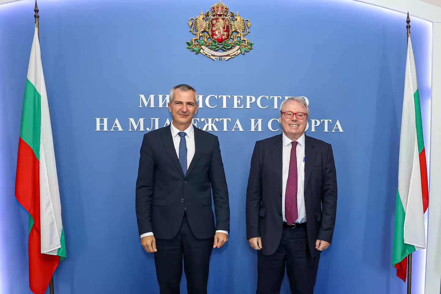 Спортният министър се срещна с посланика на Франция