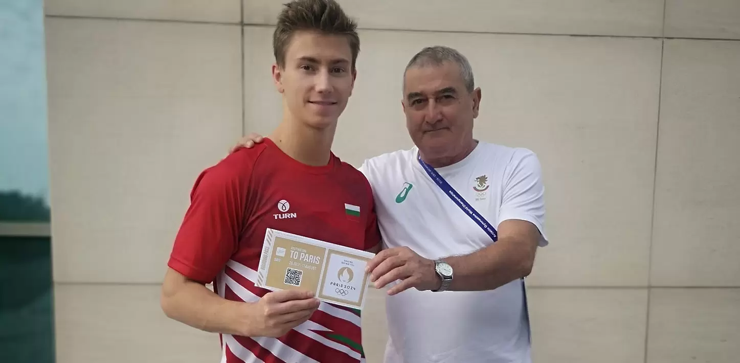 Кевин Пенев иска финали в многобоя, на земя, на кон с гривни и прескок  на Игрите в Париж 