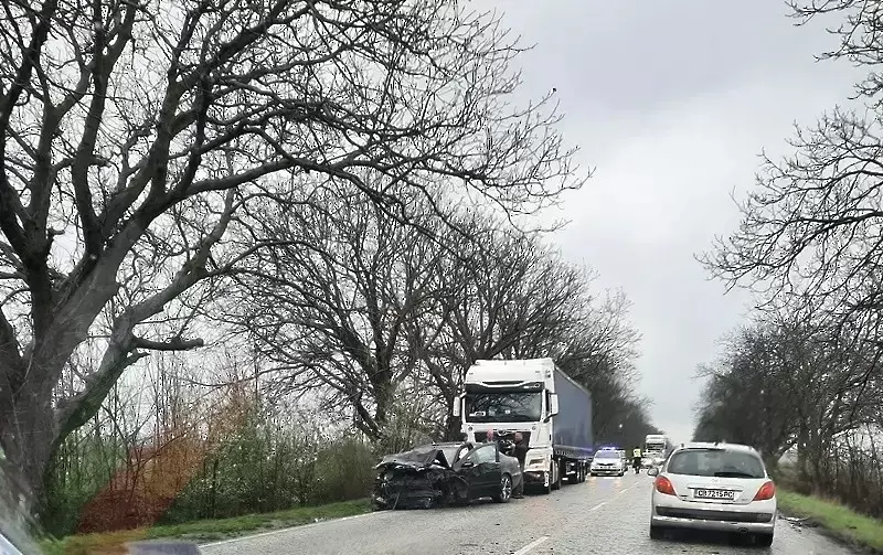 Автобус, превозващ деца от школата на Литекс, е катастрофирал